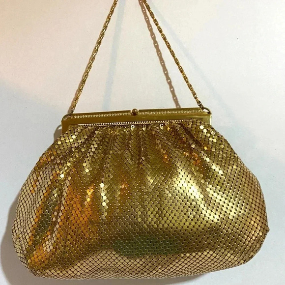 Whiting & Davis metal chainmail bag - Picture 2 of 16